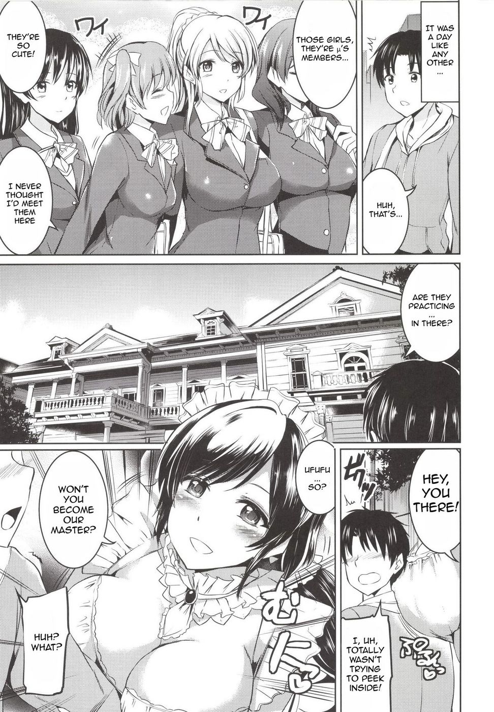 Hentai Manga Comic-Maid Live!-Read-2